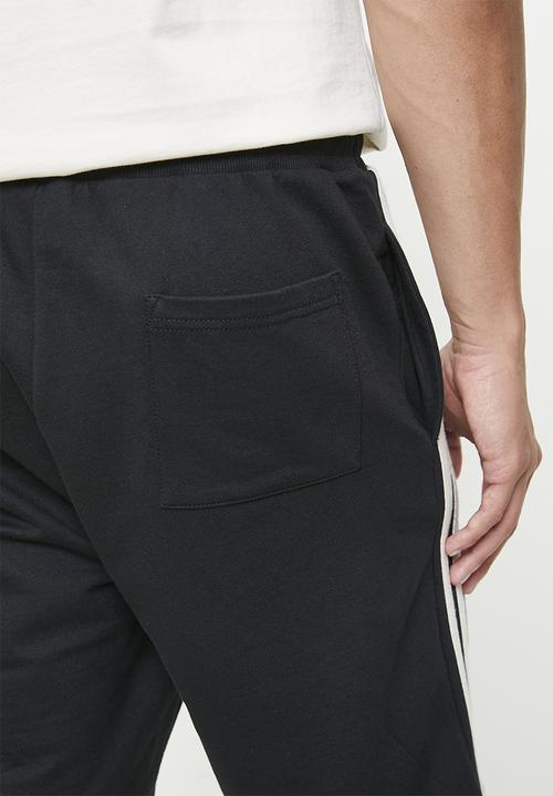 POLO - DURK  SPORT SWEAT SHORT - BLACK