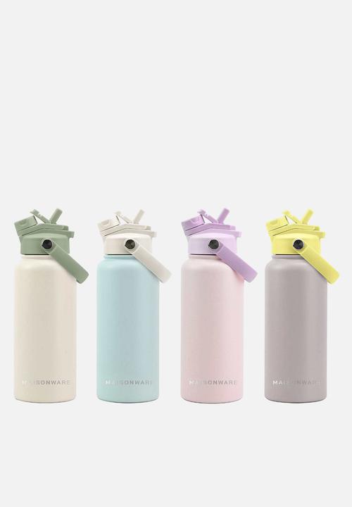 Maisonware - Dual sip water bottle - Pink