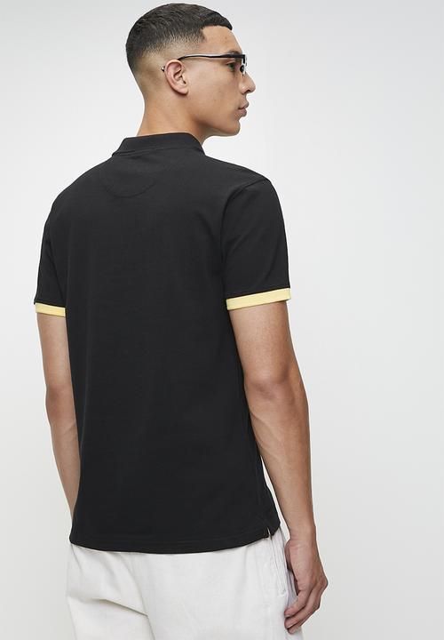 POLO - ELVIN HD Logo Ss Golfer - Black