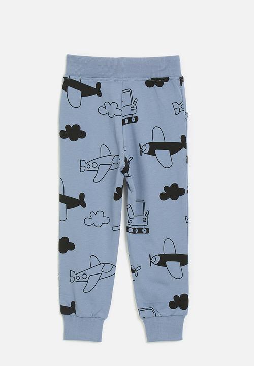 Pop Candy - All-over printed jogger - light steel blue