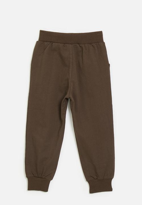 Pop Candy - Plain jogger - chocolate