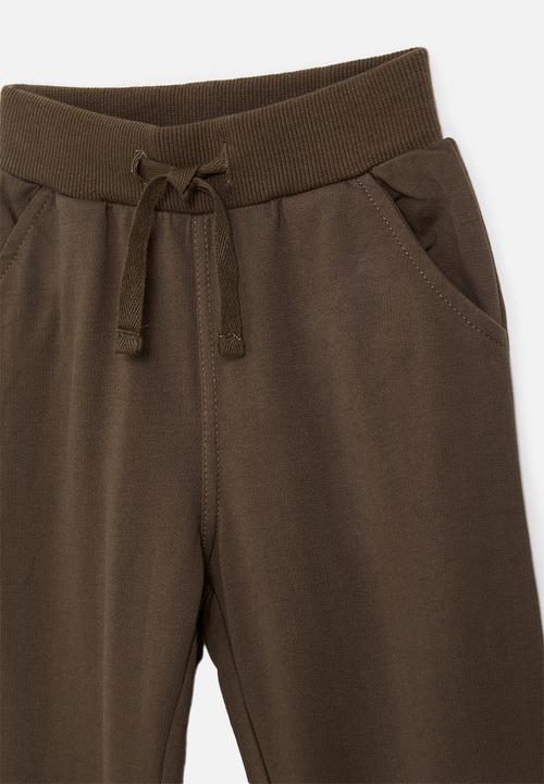 Pop Candy - Plain jogger - chocolate