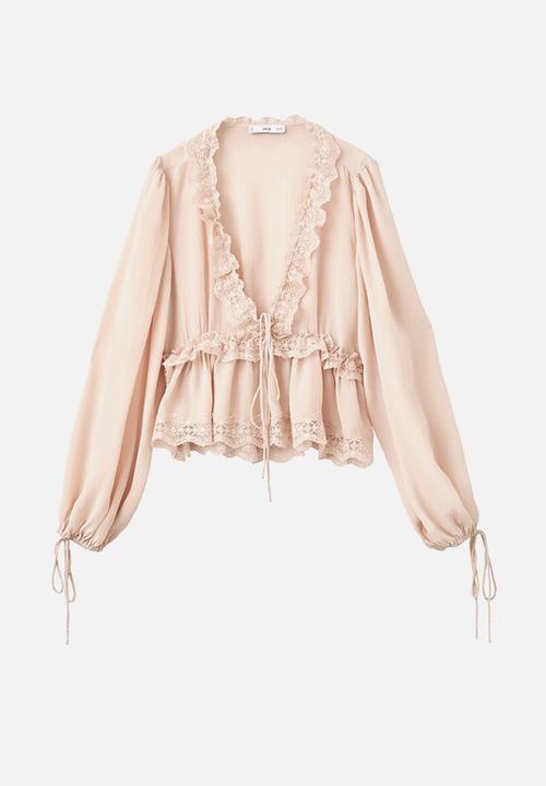 MANGO - Blouse glicine - light/pastel pink