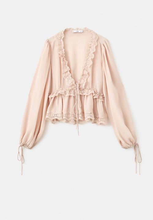 MANGO - Blouse glicine - light/pastel pink