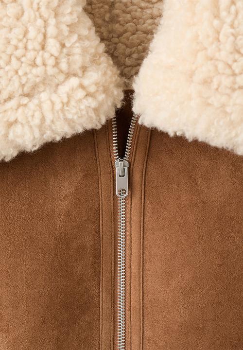 MANGO - Jacket adriana - brown