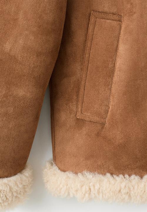 MANGO - Jacket adriana - brown