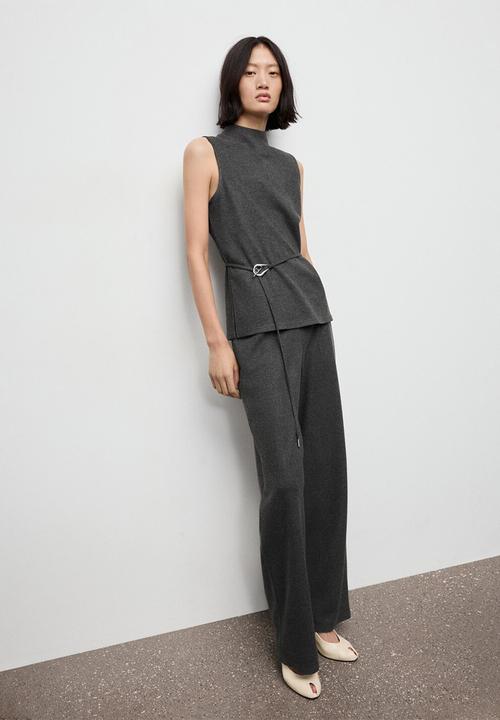 MANGO - Trousers ancona - medium gray