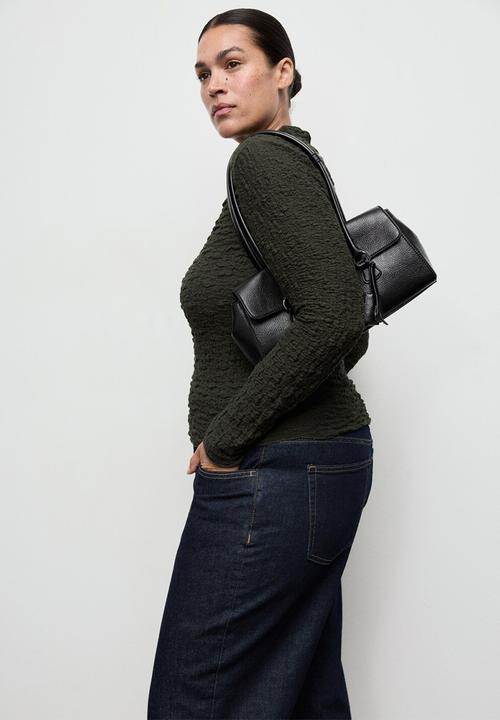 MANGO - Top sonia - beige/khaki