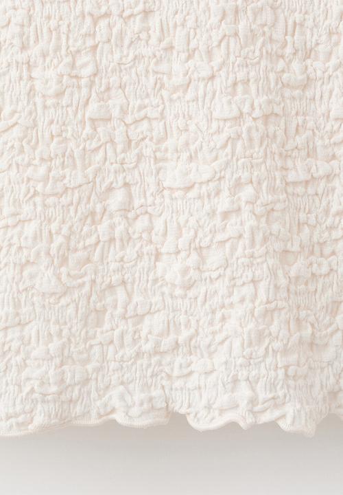 MANGO - Top sonia - light beige