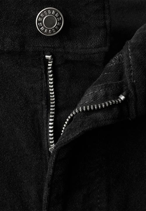 MANGO - Jeans violetav - black