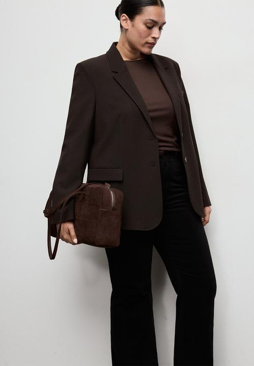 MANGO - Jeans violetav - black