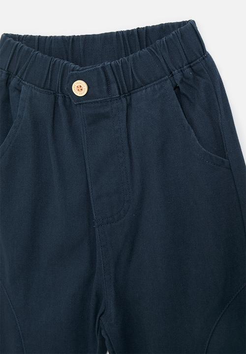 Pop Candy - Cuffed pants - navy