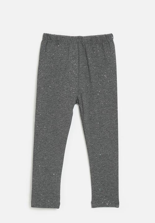 Pop Candy - Glittered leggings - cool grey