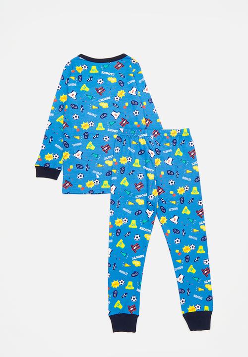 Pop Candy - Printed pj set - blue/multi
