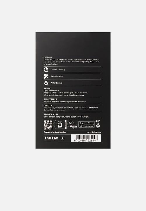 The Lab - Apparel 12 Wipes Box