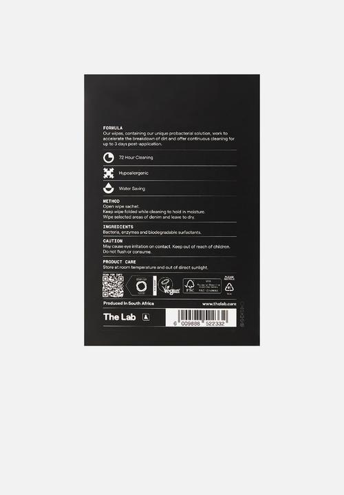 The Lab - Denim Wipes 12 box