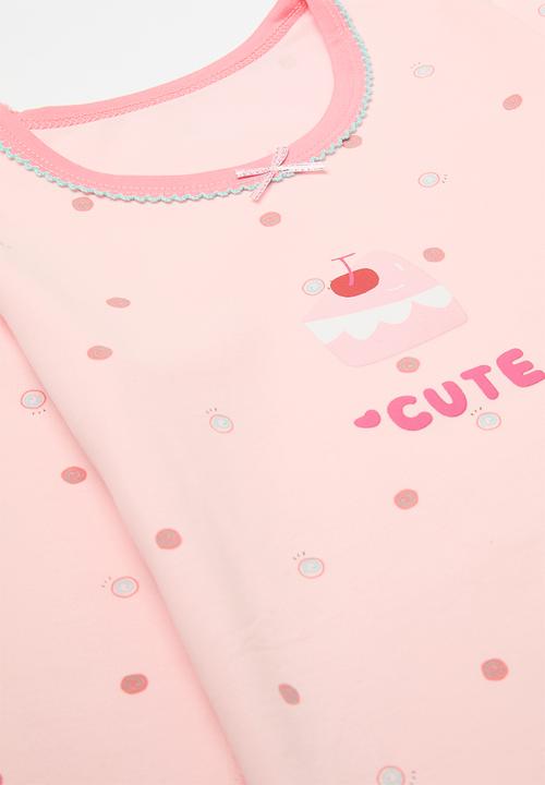 Pop Candy - Printed pj set - pink