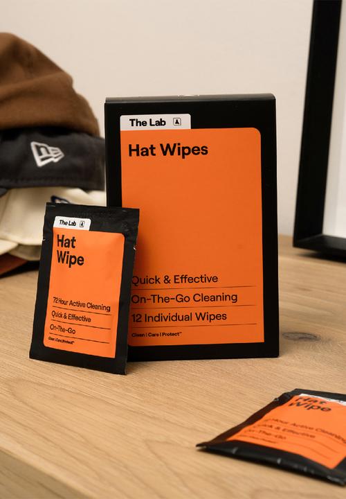 The Lab - Hat Wipes/12 individual wipes