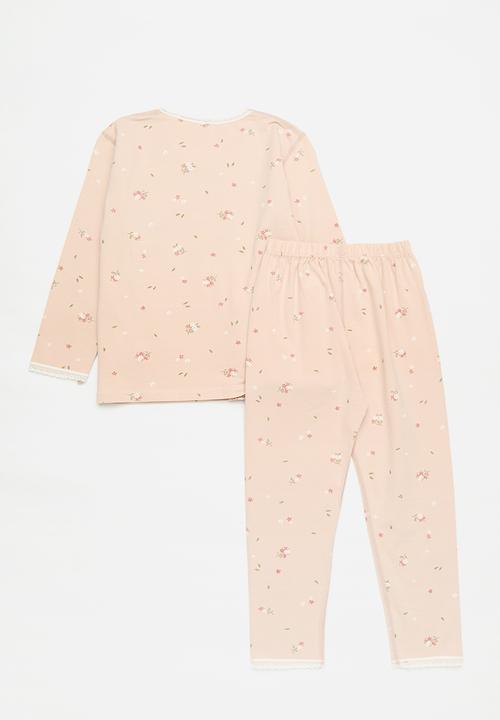 Pop Candy - Printed pj set - dusty light pink