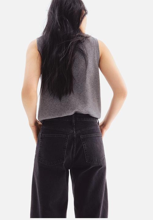 H&M - Wide jeans - black