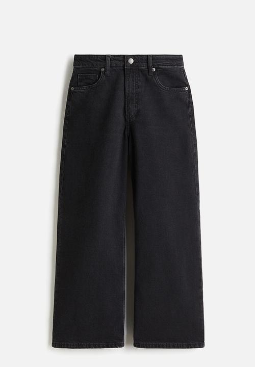 H&M - Wide jeans - black