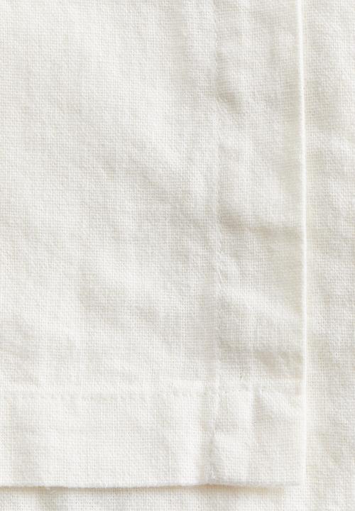 H&M - Linen-blend tablecloth - white