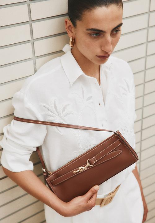H&M - Rectangular shoulder bag - brown