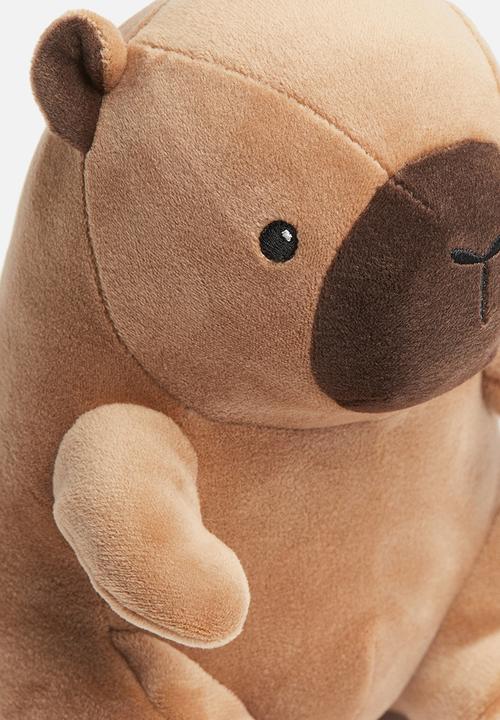 H&M - Extra-soft soft toy - light brown/capybara 