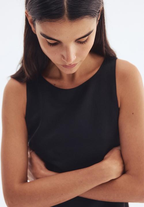 H&M - A-line dress - black