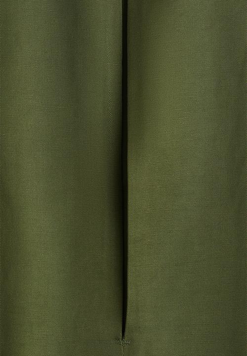 H&M - A-line dress - dark green
