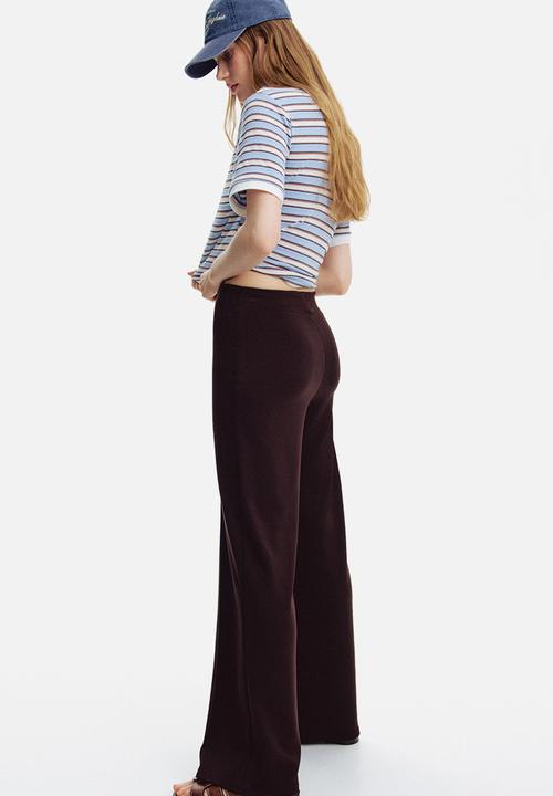 H&M - Tailored trousers - dark brown