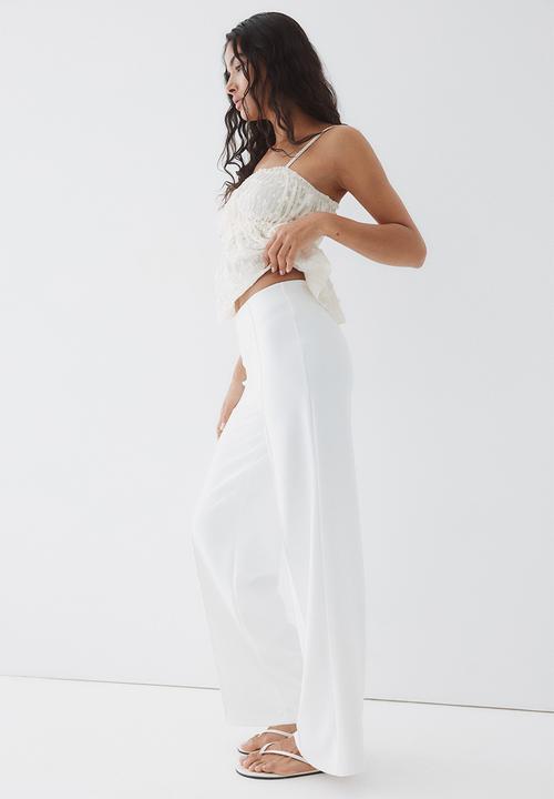 H&M - Tailored trousers - white