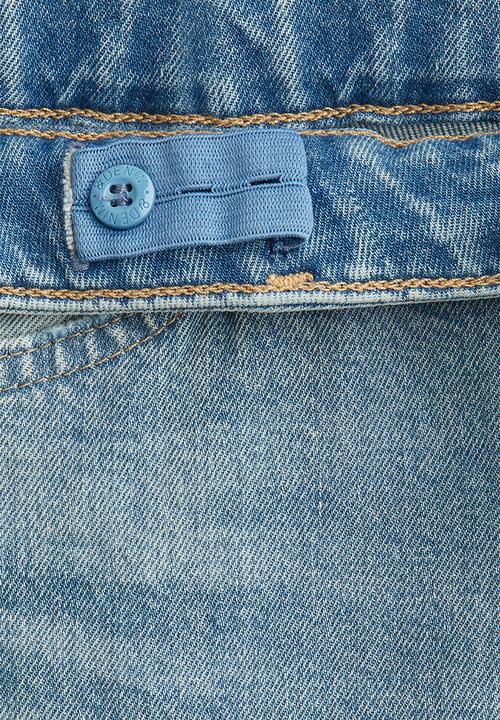 H&M - Baggy fit bootcut leg jeans - denim blue 