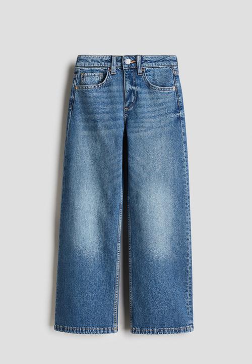 H&M - Wide leg jeans - denim blue 