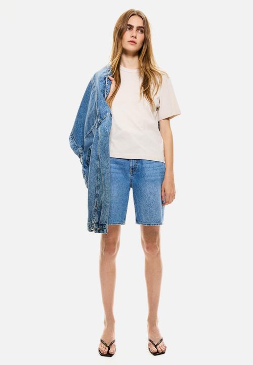 H&M - T-shirt - light beige 