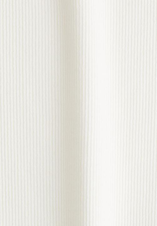 H&M - Ribbed boat-neck top - white