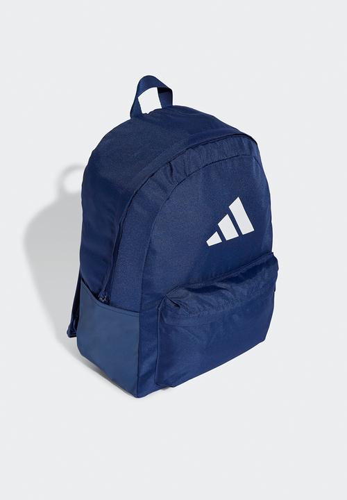 adidas Performance - Classic bars backpack - dark blue/white