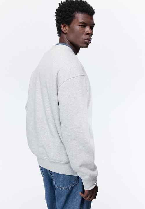 H&M - Loose fit sweatshirt - grey marl