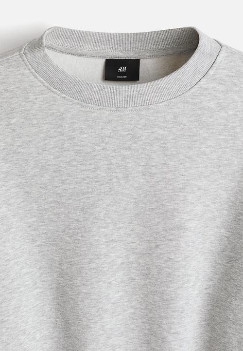 H&M - Loose fit sweatshirt - grey marl