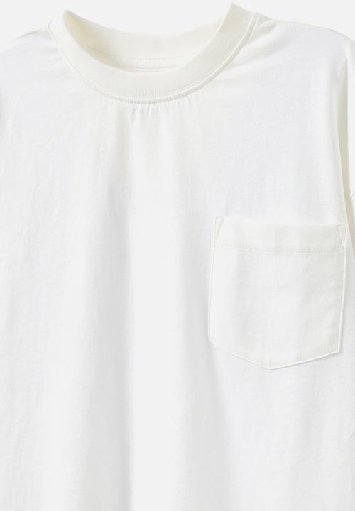 Cotton On - The essential long sleeve tee - vanilla