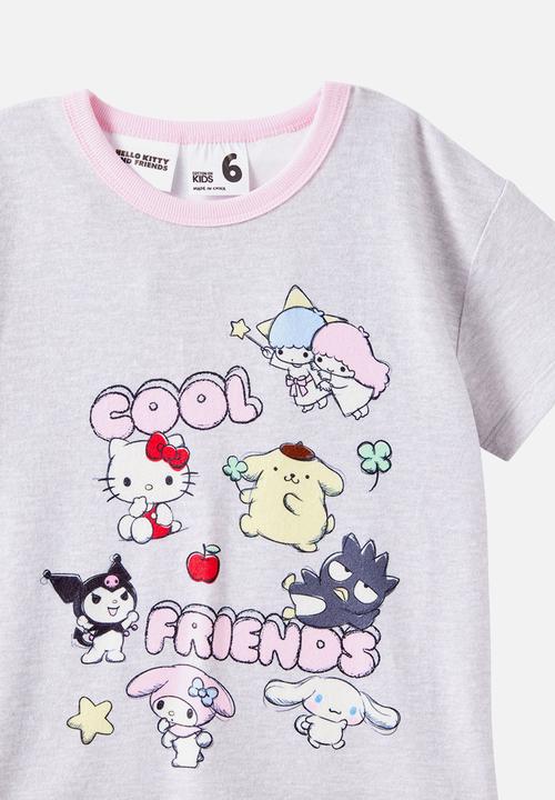 Cotton On - DANI SHORT SLEEVE PYJAMA SET LICENSED -LCN SAN CLOUD MARLE/COOL FRIENDS
