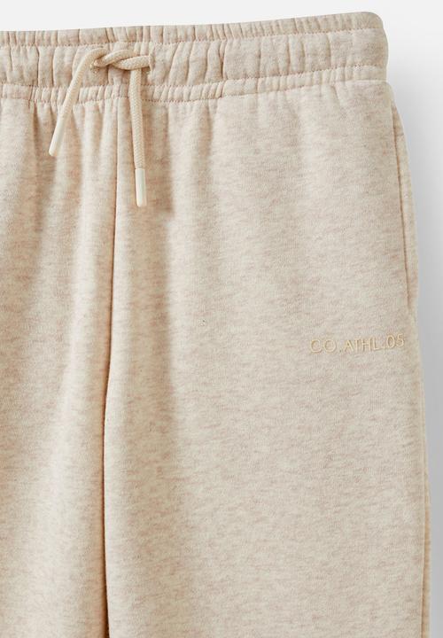 Cotton On - Sammy relax trackpant - oatmeal marle