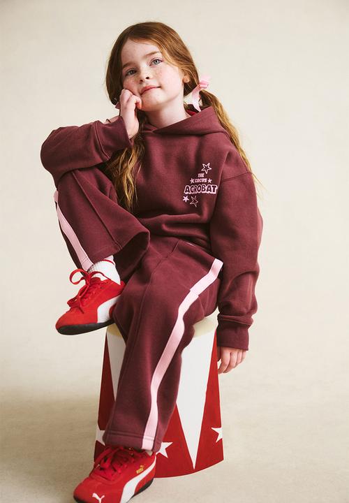 Cotton On - Sammy oversized hoodie - bordeaux/acrobat