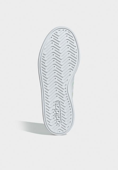 adidas Performance - Grand Court 3.0 J - Ftwr White/Iridescent/Almost Pink