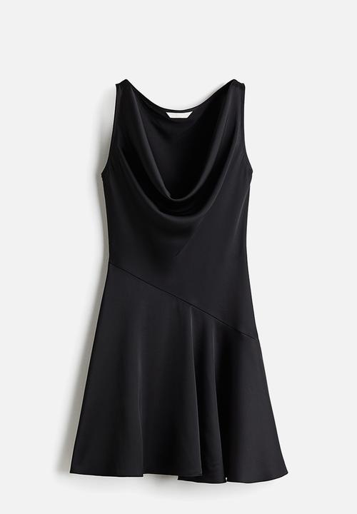 H&M - Cowl-neck dress - black