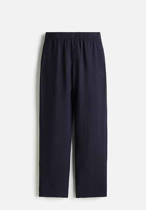 H&M - Pull-on trousers - navy blue 