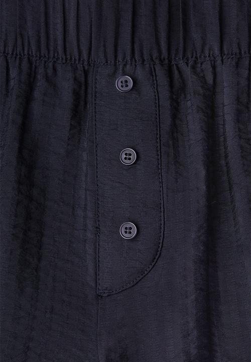 H&M - Pull-on trousers - navy blue 