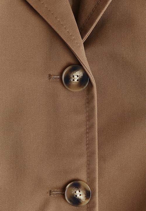 H&M - Oversized twill jacket - dark beige