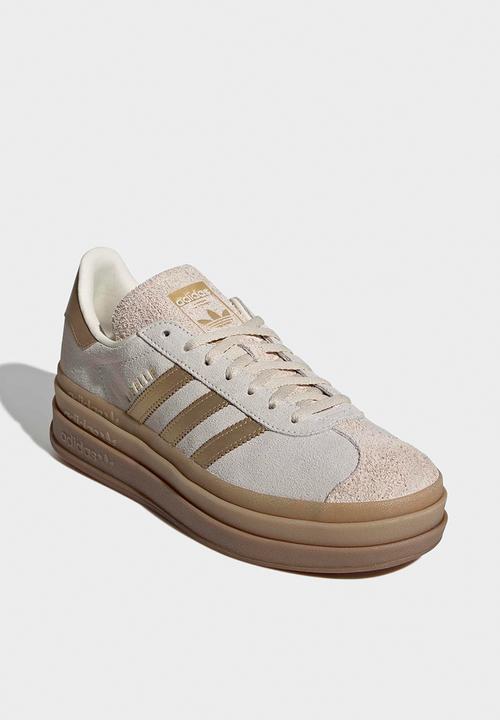 adidas Originals - Gazelle bold w - cream white/cream white/brown desert