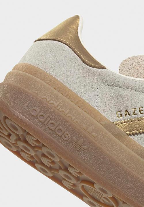 adidas Originals - Gazelle bold w - cream white/cream white/brown desert